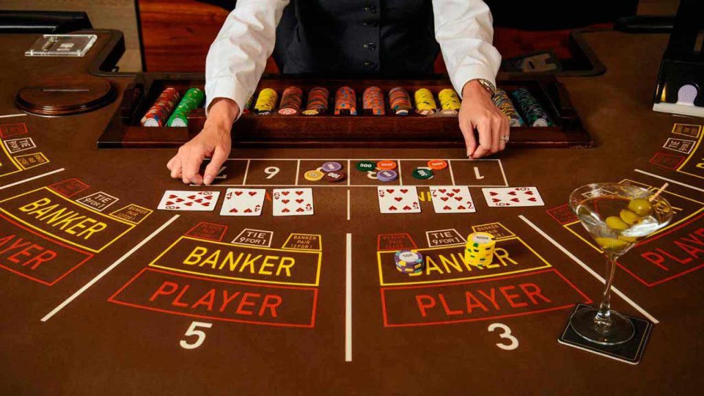 bakkarat croupier